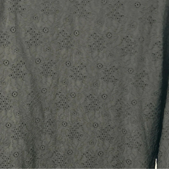 Briggs New York Women’s Large Black Eyelet Hook Eye Topper Jacket Career Evening - Picture 4 of 15